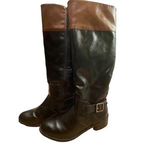 Arizona Jean Company (8.5M) Women’s Riding Boots Black and Brown Knee High